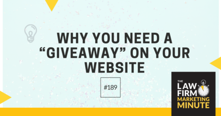 Why You Need a “Giveaway” on Your Website – LFMM 189