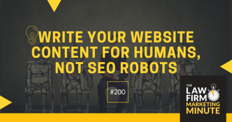 Write Your Website Content for Humans, Not SEO Robots – LFMM 200