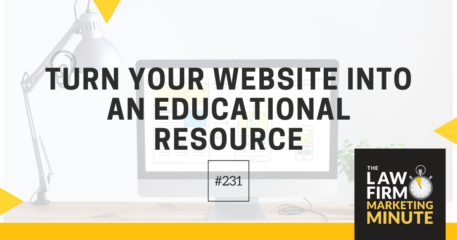 Turn Your Website Into an Educational Resource – LFMM 231