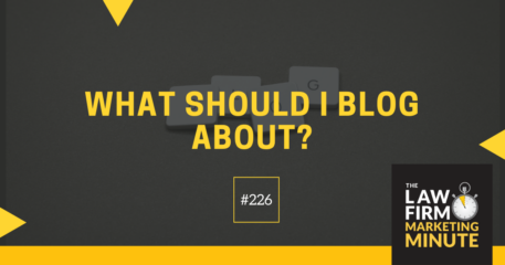 What Should I Blog About? – LFMM 226