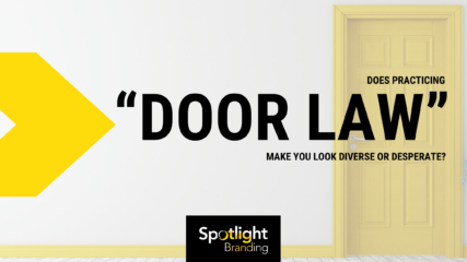Does Practicing “Door Law” Make You Look Diverse or Desperate?