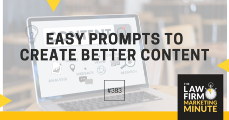 Easy Prompts to Create Better Content – LFMM 383