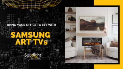 Bring Your Office to Life with Samsung Art TVs