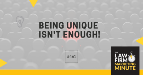 Being Unique Isn’t Enough! – LFMM 461￼