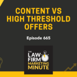 Law Firm Marketing Minute Podcast