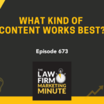 LAW FIRM MARKETING MINUTE