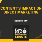 LAW FIRM MARKETING MINUTE PODCAST